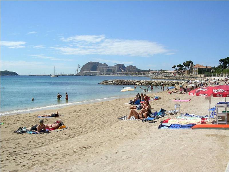 Blue Summer Vibes Appartment For 4P, Ac, Parking, Beachfront, Spa Access -5 La Ciotat Exteriör bild